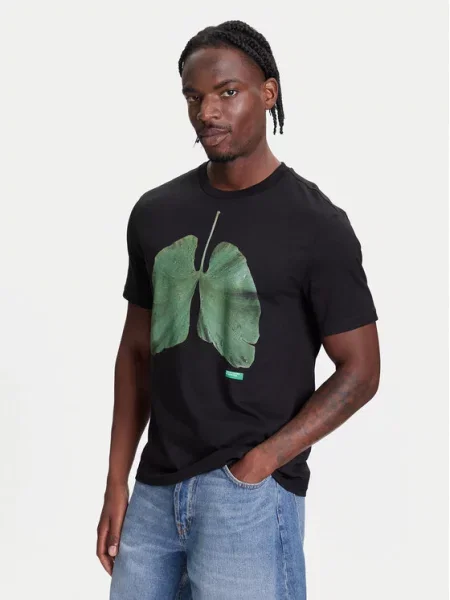 Majica United Colors Of Benetton črna