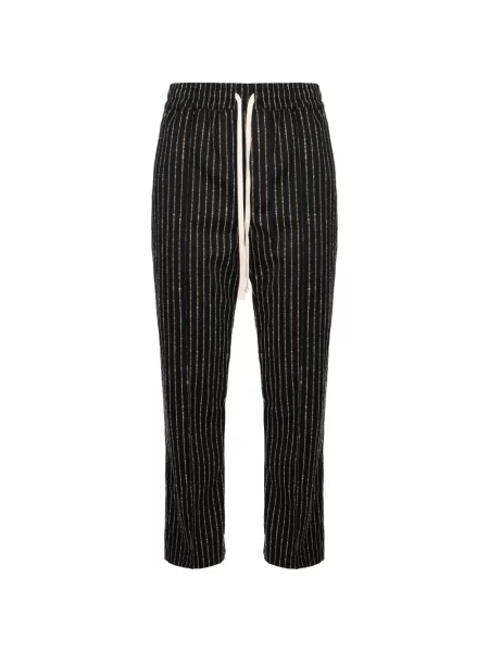 Панталон Hamza на райета черно