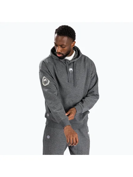 Мъжки суитшърт Venum Vortex XL Lite Hoodie dark heather grey сиво