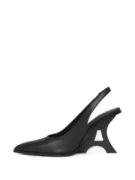 Pantofi cu toc Manière De Voir slingback negru