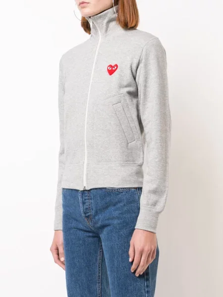 Bunda Comme Des Garçons Play šedá