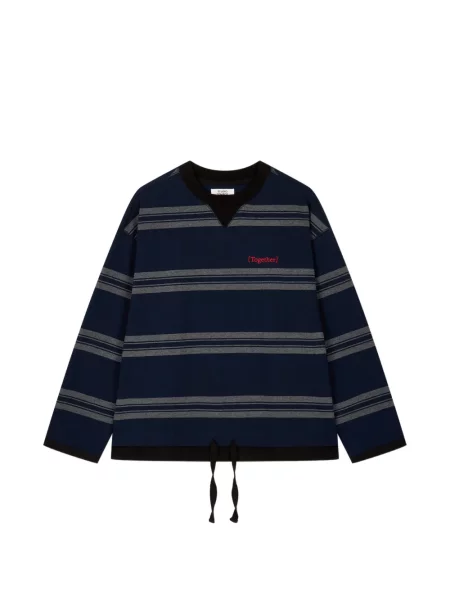Tricou Tomboy cu cordon albastru