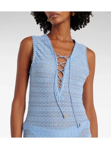 Rochie Melissa Odabash de costum albastru