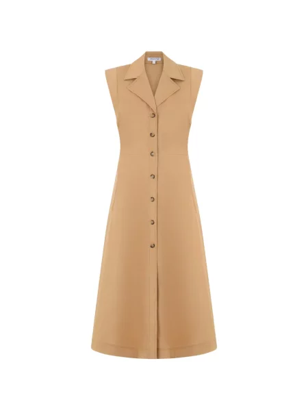 Rochie midi Veronica Beard fără mâneci