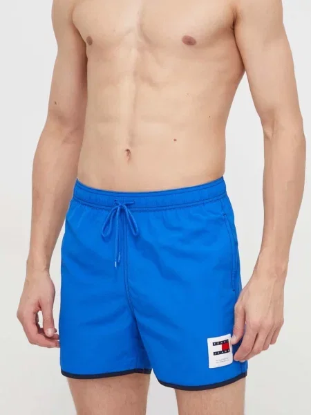 Плувни шорти Tommy Jeans синьо