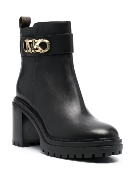 Loafersy Michael Michael Kors ocieplane o krotszym kroju czarne