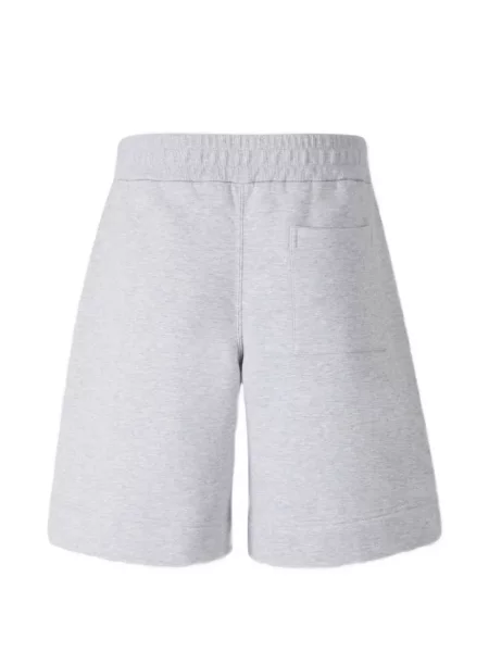 Raišteliu šortai Jil Sander pilka