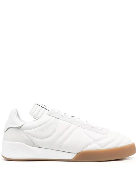 Sneakerși Courreges din piele alb