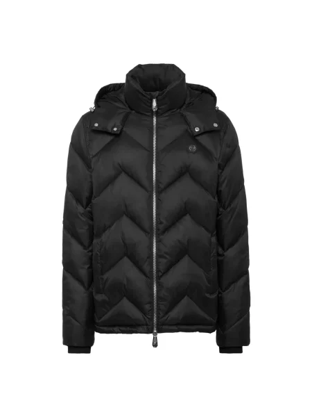 Krótka kurtka Philipp Plein czarna