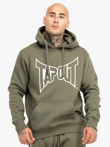 Худі Tapout Lifestyle Basic Hoodie оливковий бавовна/поліестер