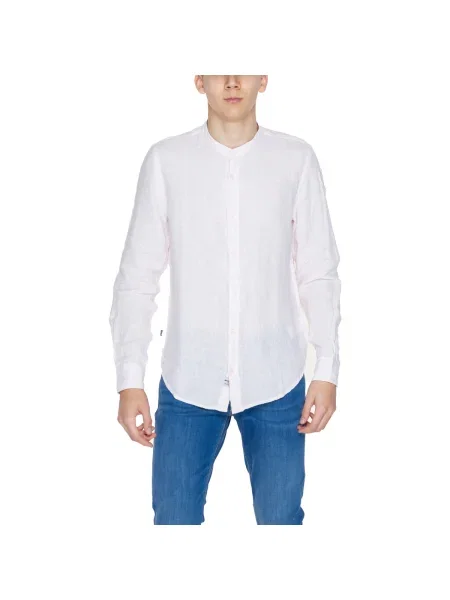 Lenvászon ing Blauer kék