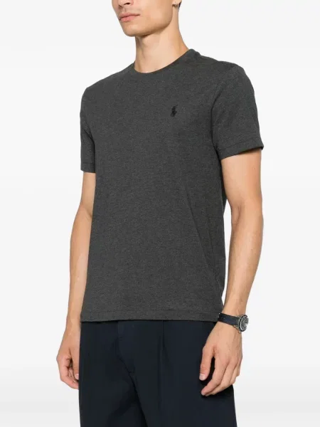 Polo Polo Ralph Lauren με αυτόγραφο γκρι