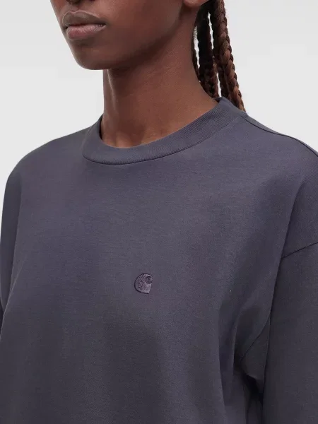 Carhartt WIP Tričko Chester tmavofialová