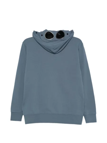 Bluza z kapturem dziecięca C.p. Company niebieska