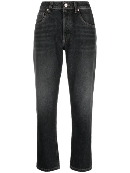 Cropp blugi drepți Brunello Cucinelli negru
