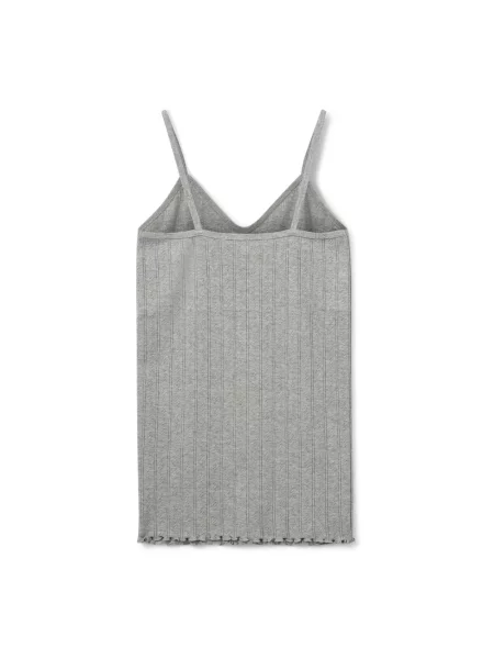 Top Sofie Schnoor elegancki w kolorze melanż szary