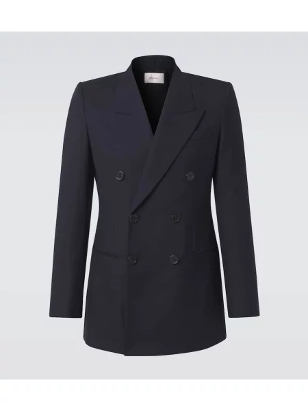 Costum Saint Laurent de lână albastru