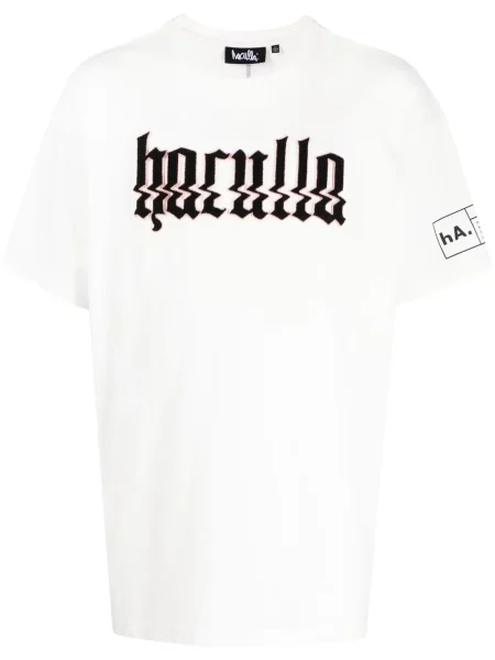 Tricou Haculla cu imagine alb