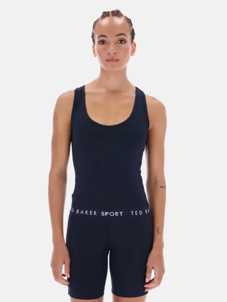 Ted Baker Top Rihanna Essentials éjkék fehér