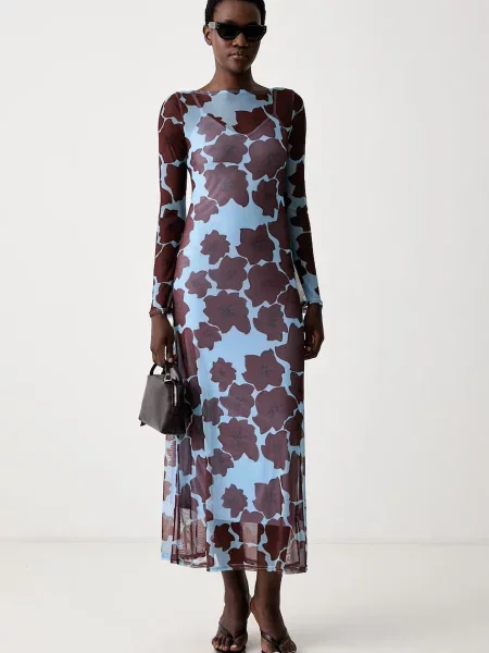 Never Fully Dressed rochie albastru