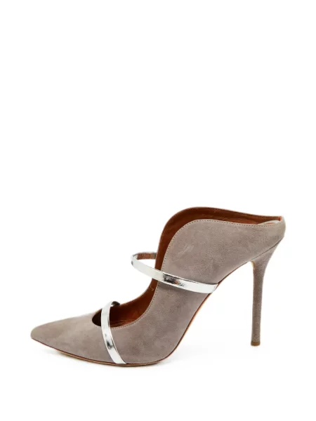 Papuci tip mules Malone Souliers gri