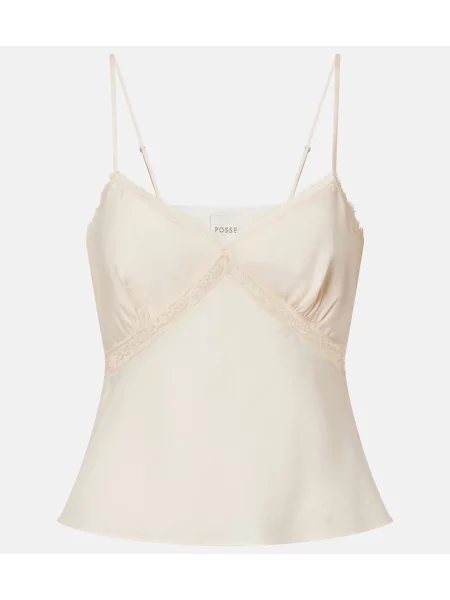 Podkoszulka Posse koronkowa biała