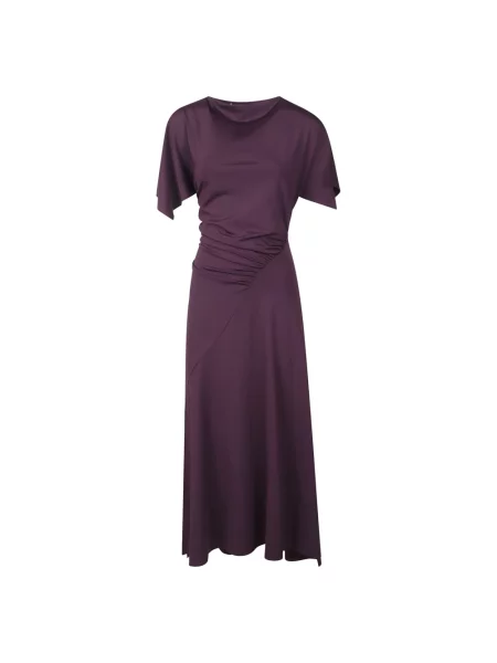 Sukienka Victoria Beckham fioletowa