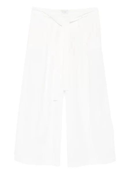 Pantaloni St. Agni alb