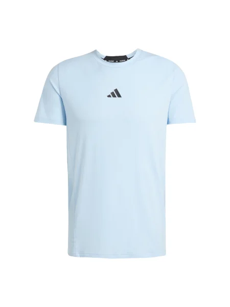 ADIDAS PERFORMANCE Tricou funcțional Designed for Training albastru pastel negru