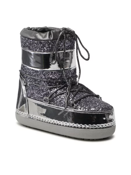 Дутики Deezee серебряные