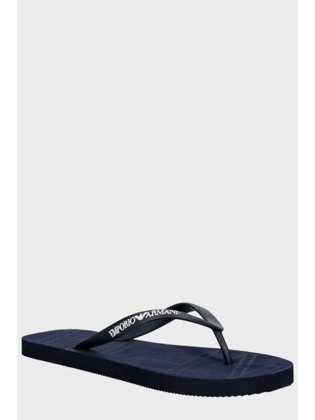 Шлепанцы Emporio Armani синие