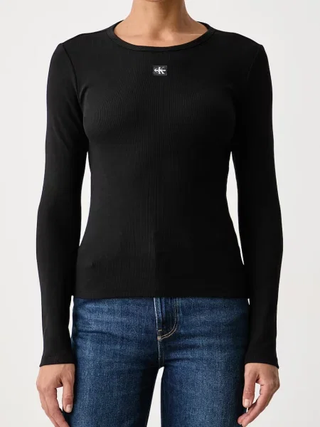 Calvin Klein Jeans longsleeve z czarna