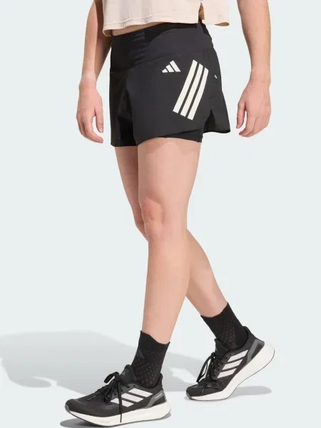 ADIDAS PERFORMANCE Pantaloni sport Formotion negru alb