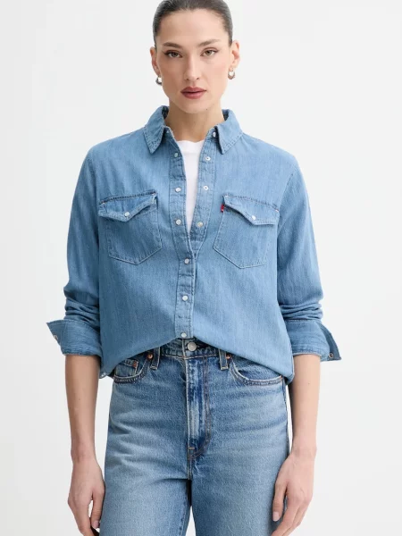 Levi's Džínová košile modrá