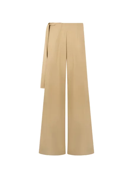 Pantaloni Alberta Ferretti drapate evazate