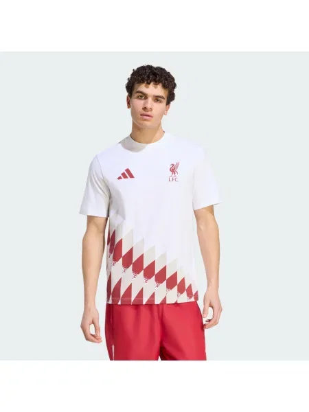 Koszulka z grafiką Liverpool FC Stadium biała