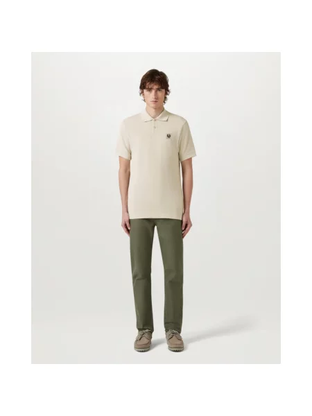 Koszulka polo Belstaff beżowa