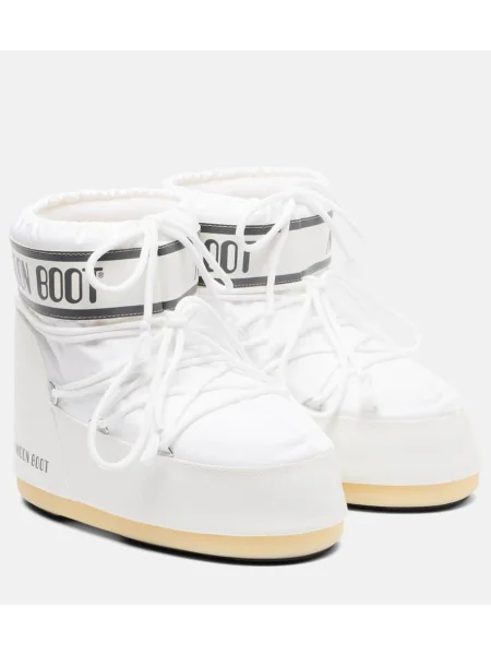 Botine Moon Boot alb