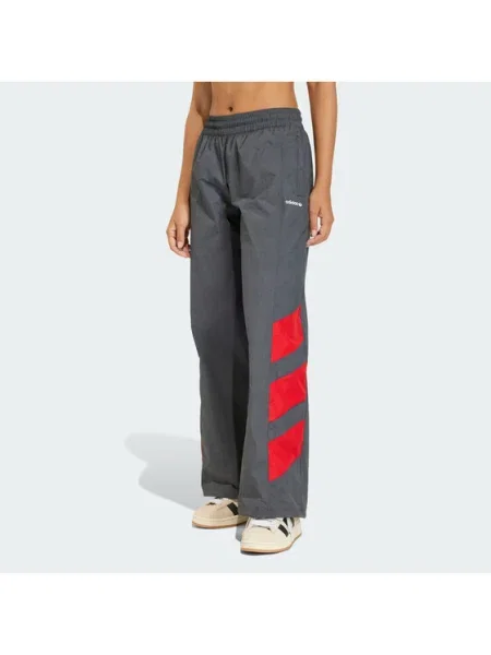 Adidas Долнище анцуг Blocked Washed сив