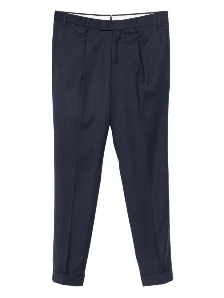 Pantaloni Pt Torino de lână albastru