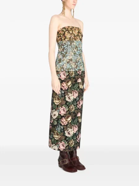 Top Dries Van Noten albastru