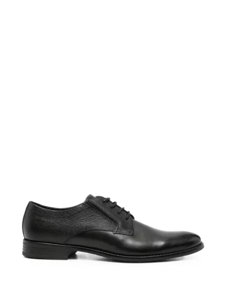 Pantofi derby Bugatti din piele negru