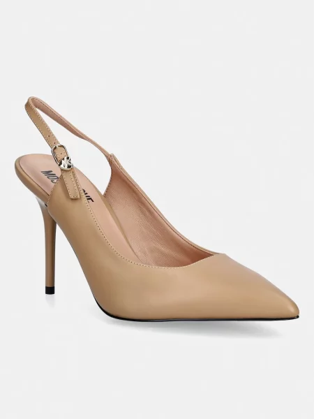 Love Moschino pantofi cu stiletto bej