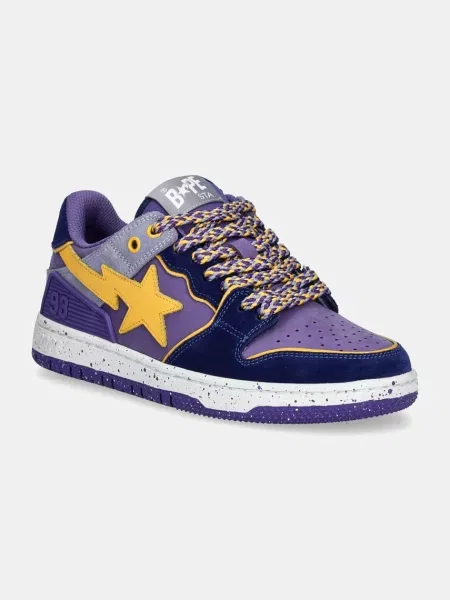 A Bathing Ape sneakers din piele STA #4 violet