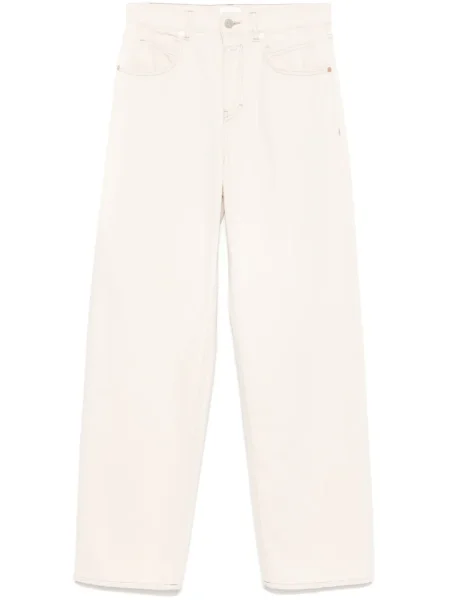 Blugi drepți Closed alb