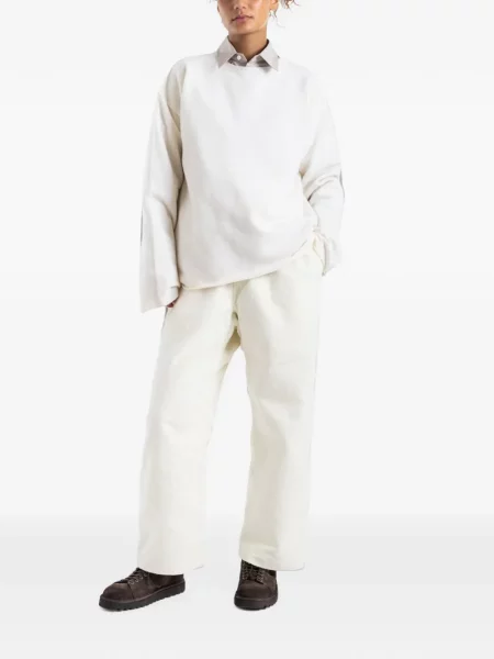 Pantaloni Sofie D'hoore alb