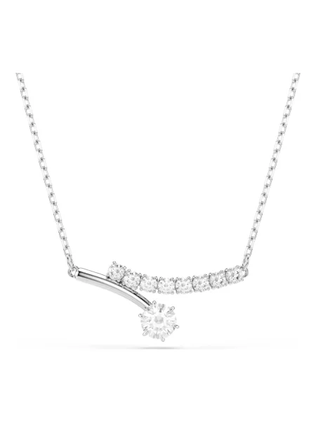 Swarovski naszyjnik z cyrkonią MATRIX biały