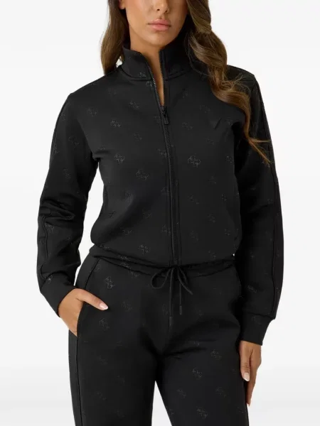 Hanorac cu fermoar Guess negru