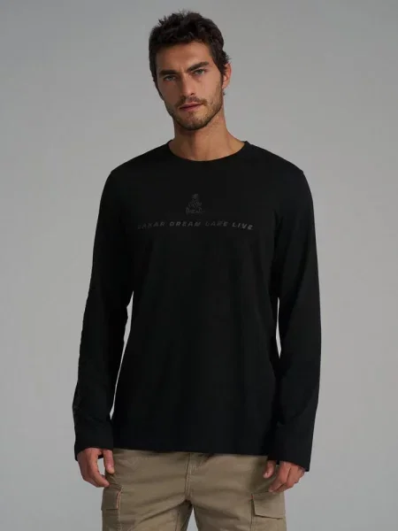 Лонгслив Diverse черный