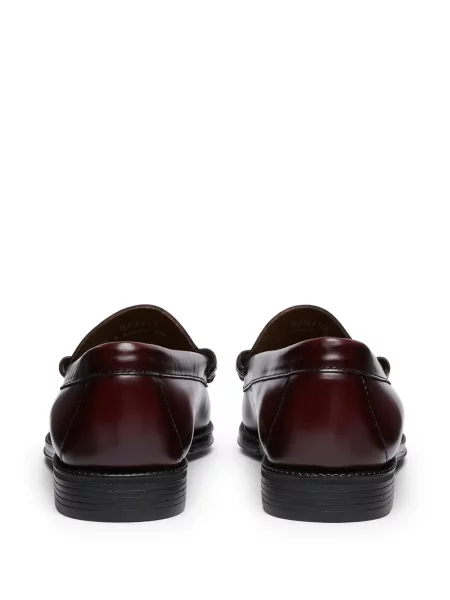 Pantofi loafer G.h.bass din piele roșu